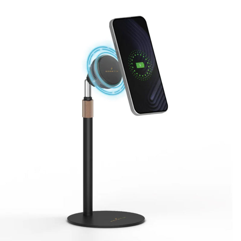 Smartix Airduo Qi2 Car & Desktop Wireless Charging Holder - Black