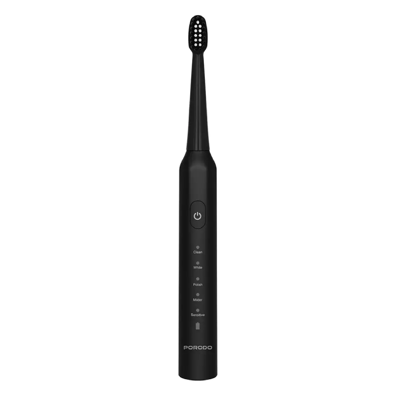 Porodo Lifestyle W-Sonic Electric Toothbrush - 500mAh / Black