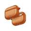 Bundle Offer - Apple AirPods Pro 3 with MagSafe Charging Case - Bluetooth / USB-C / White + UNIQ Verin Hanging Case - Apple AirPods Pro 3 / Sunset Ember