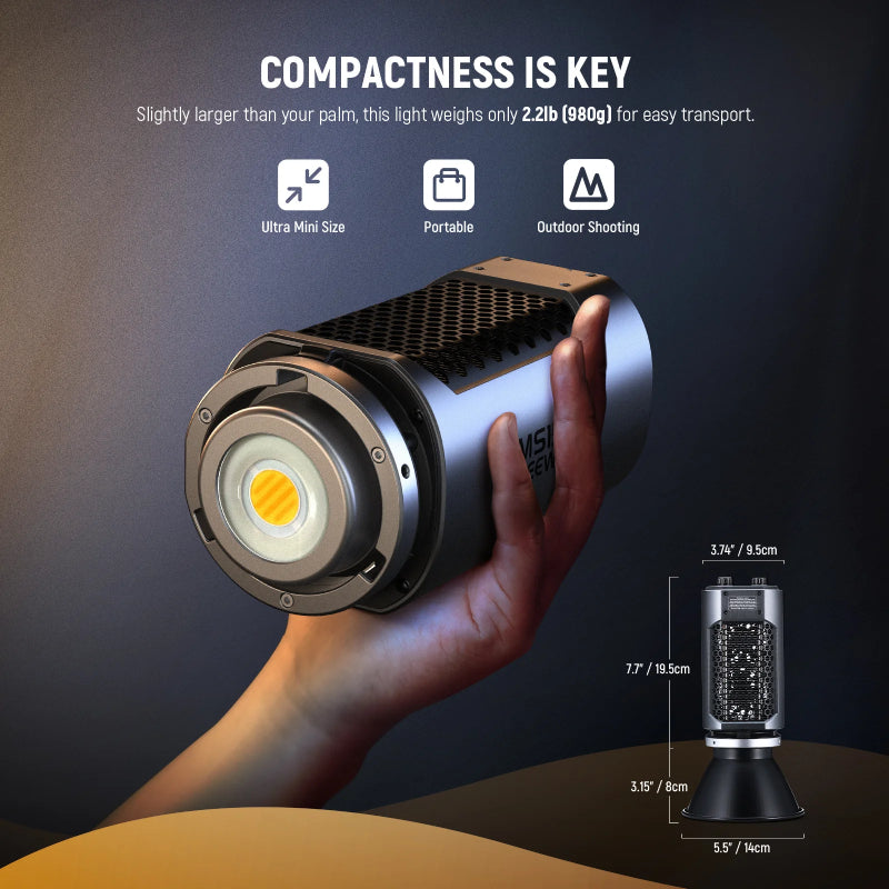 NEEWER MS150B Bi-Color LED Video Light - 130W