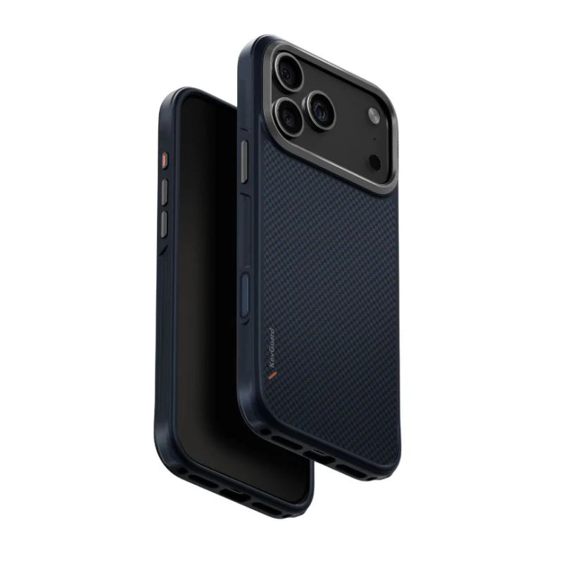 Bundle Offer - Apple iPhone 17 Pro - 256GB / Deep Blue / Dual E-Sim + Uniq Hybrid Keva MagClick Case for Apple iPhone 17 Pro - Trance Blue