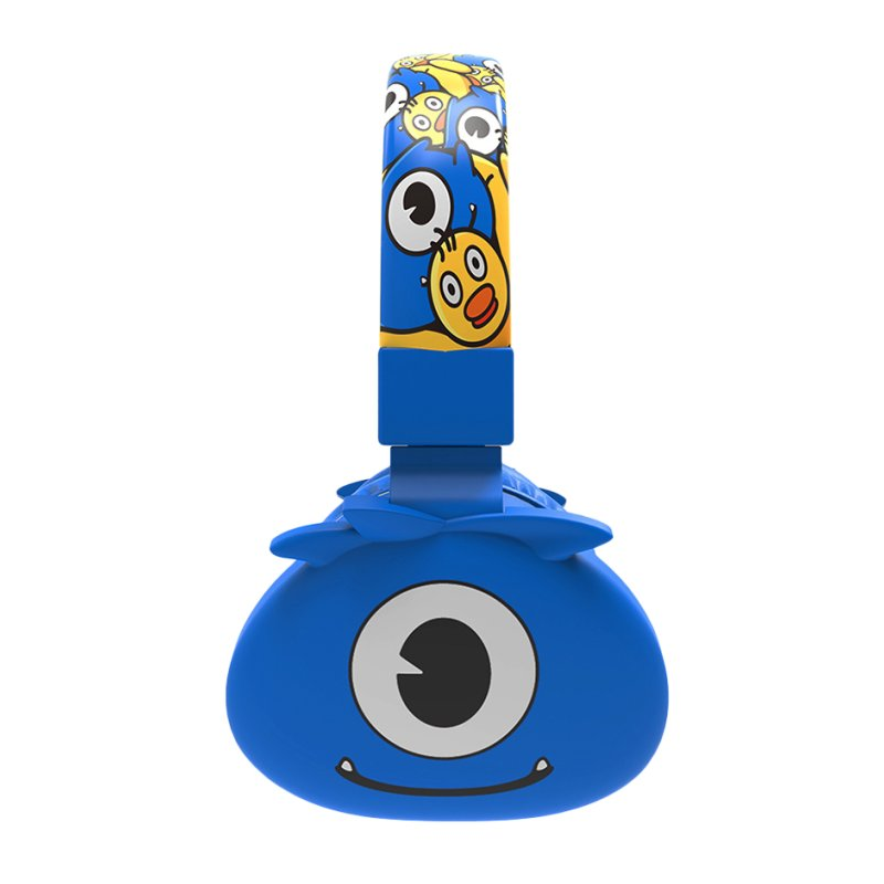 MAESTRO Jelly Monsters wireless headphone for Kids - Bluetooth / Blue Monster