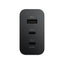 Nothing Gan Power Adapter - 65W / USB-A / USB-C / Dark Grey