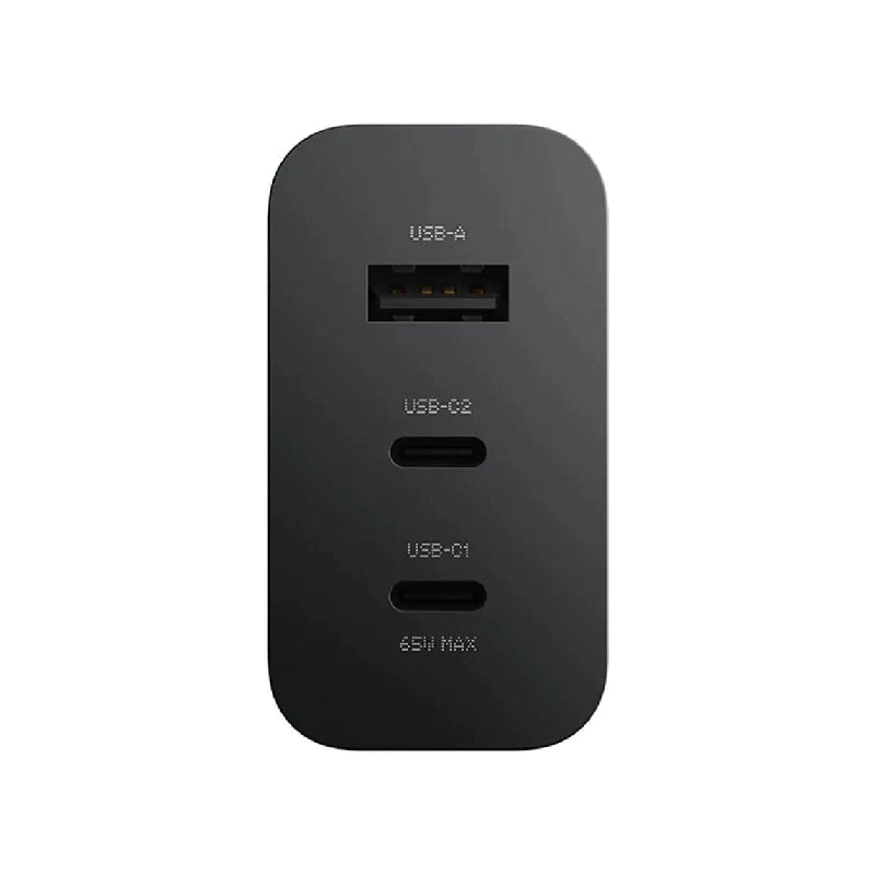Nothing Gan Power Adapter - 65W / USB-A / USB-C / Dark Grey