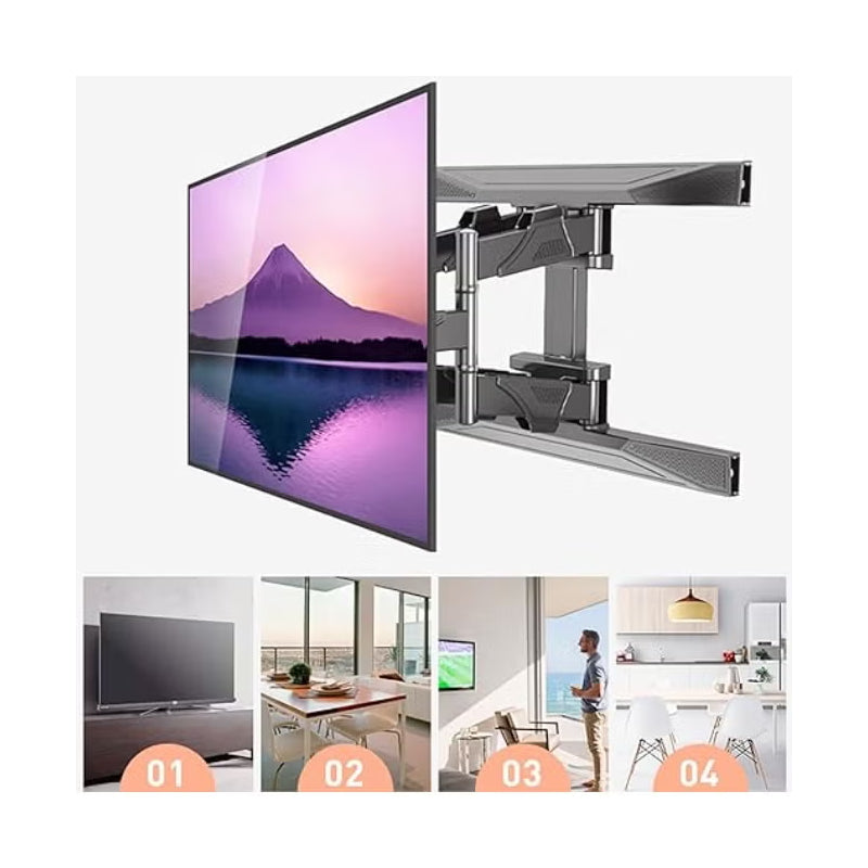 NORTH BAYOU NB-P6 TV Wall Mount Bracket - 40” – 80” Screens