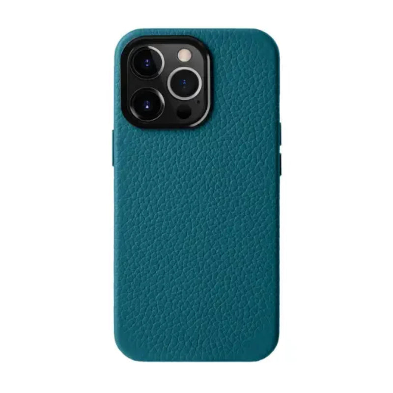 Melkco Origin Paris Magsafe Clemence Leather Regal Cover Case - Apple iPhone 15 Pro / Blue Accessories > Mobiles &