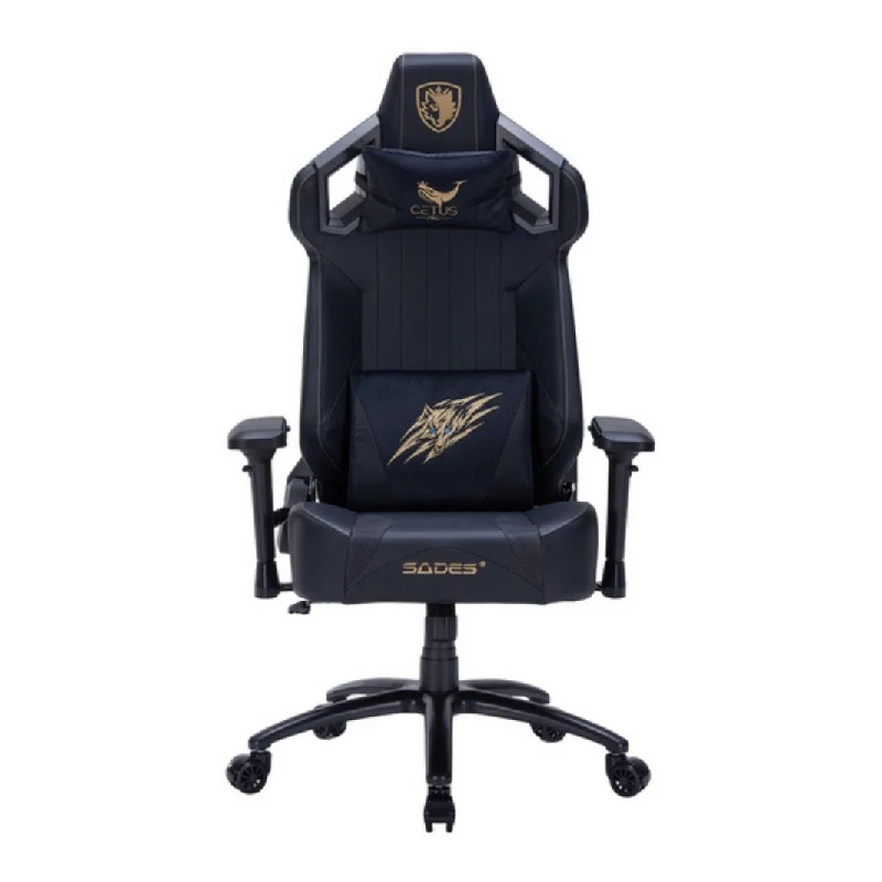 SADES Cetus PRO Gaming Chair With 4D Adjustable Armrests - Black