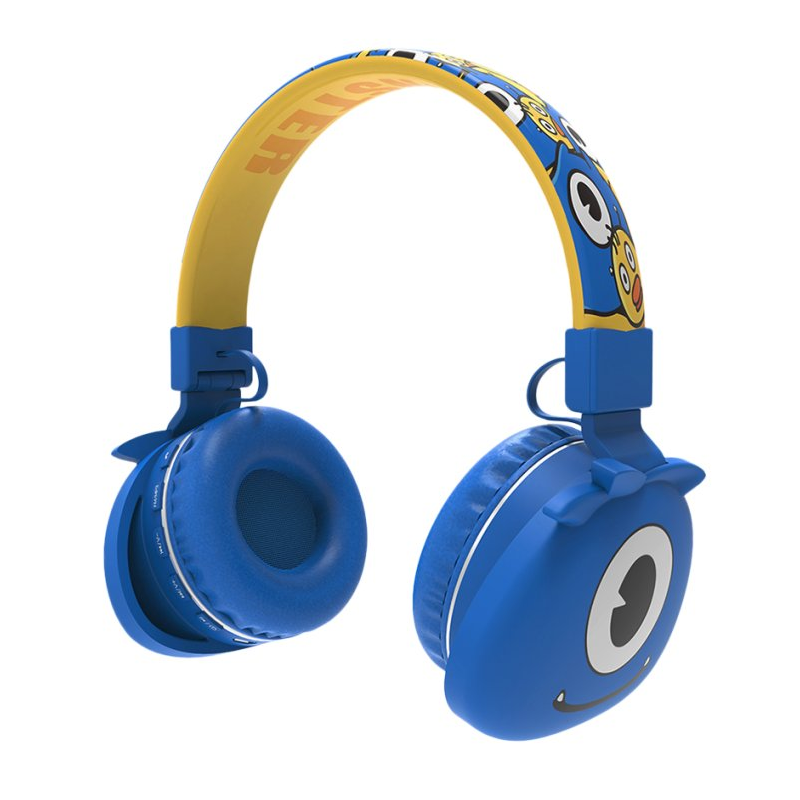 MAESTRO Jelly Monsters wireless headphone for Kids - Bluetooth / Blue Monster
