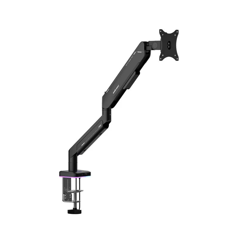AndaSeat Stealth Pro II RGB A9X Single Monitor Arm - 17"-42" Inch / Black