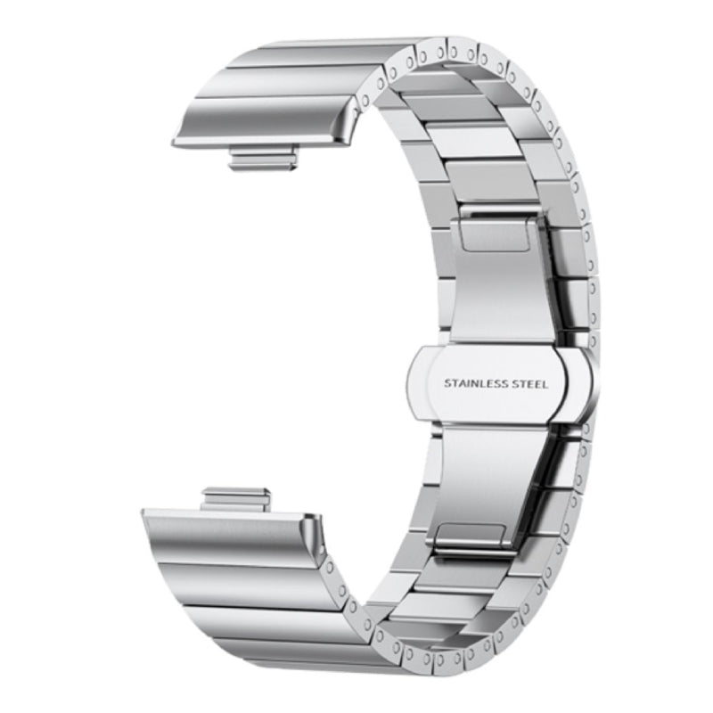 Huawei Watch Fit 4 Pro Silver Steel Strap - Silver Steel