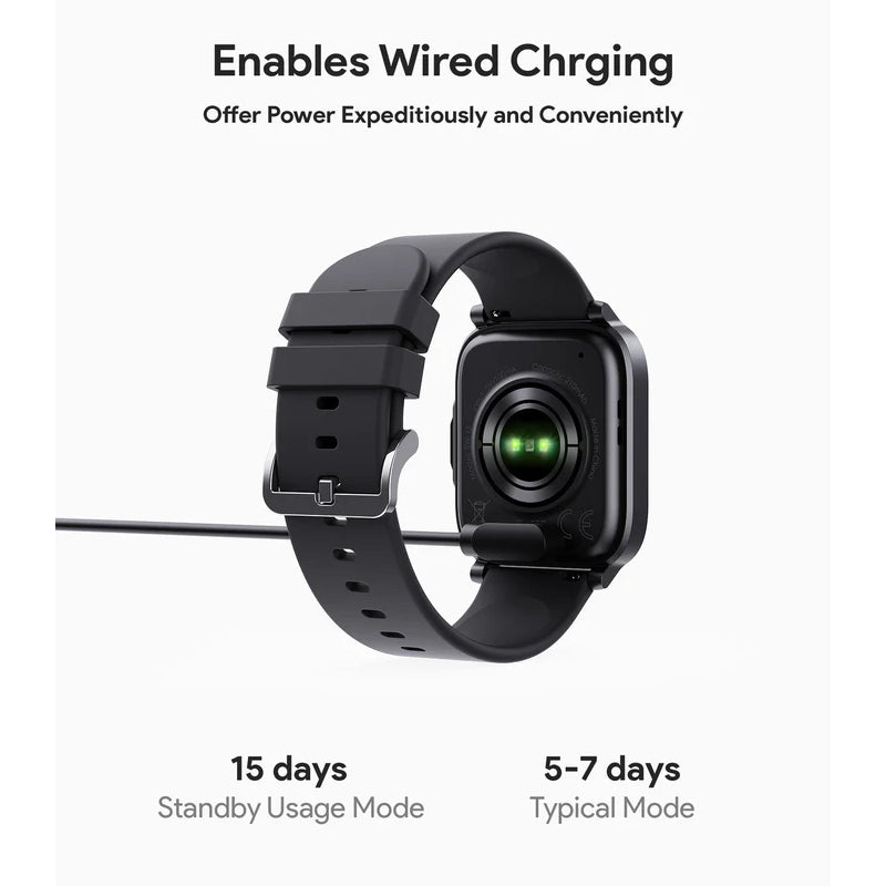 AUKEY SW 1S Smart Watch 1.69’’ / Bluetooth / Jet Black Smart Watches