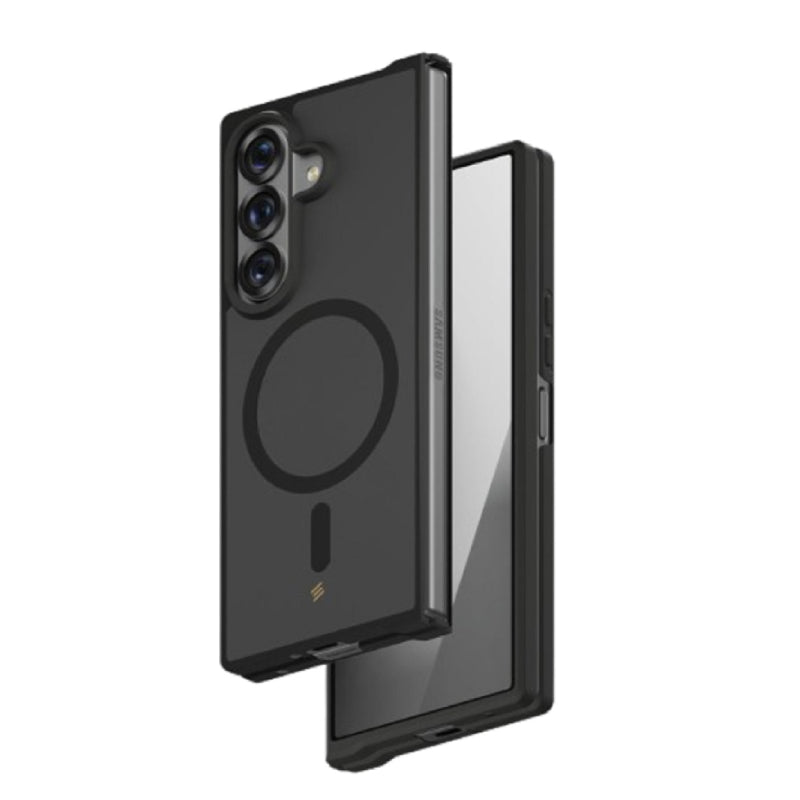 Smartix UltraGuard Magnetic Case For Samsung Galaxy Z Fold 7 - Black