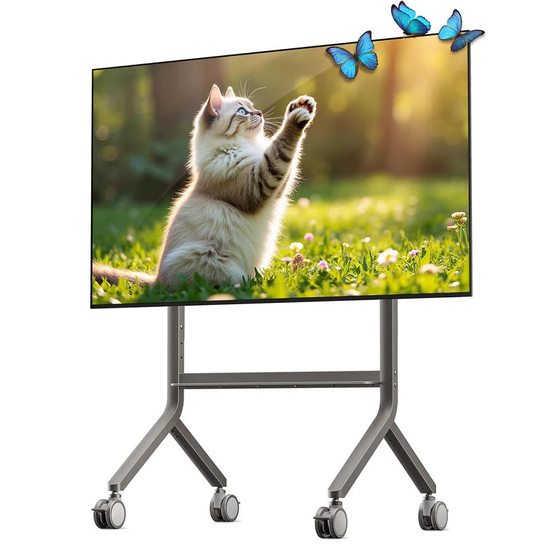 NORTH BAYOU P100 Height Adjustable Large Screen Stand - 65” – 90” Screens