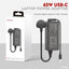 Earldom Laptop Power Adapter - 65W / USB-C / Black