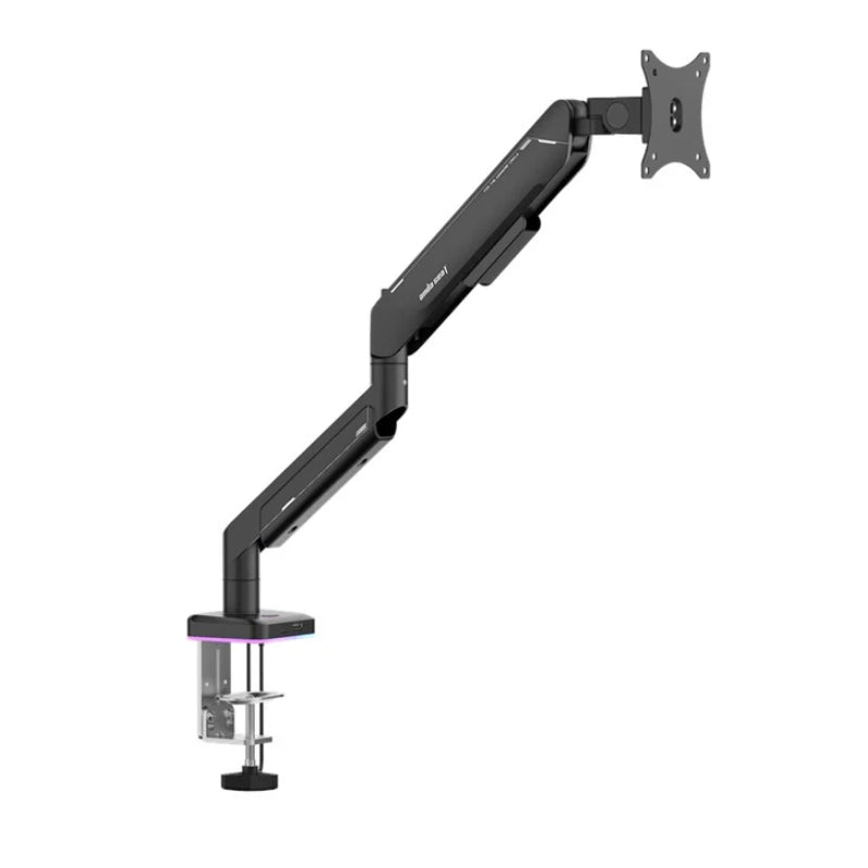 AndaSeat Stealth Pro II RGB A9X Single Monitor Arm - 17"-42" Inch / Black