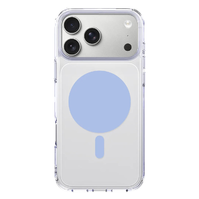 Levelo Clara Pro MagSafe Case For Apple iPhone 18 Pro Max / Apple iPhone 17 Pro Max - Light Blue
