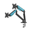 AndaSeat Stealth II Duo A6D-2S Ergonomic Monitor Arm - 17"-32" Inch / Black/Blue