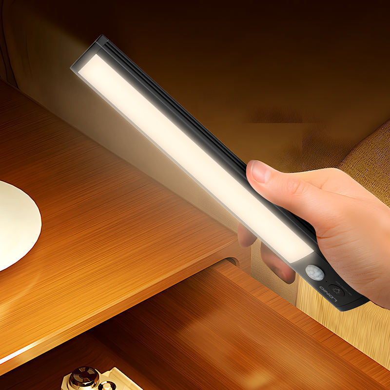 LDNIO Y5 Smart Magnetic Cabinet Sensor Light - 1500mAh / 3W / USB-C / Light Grey