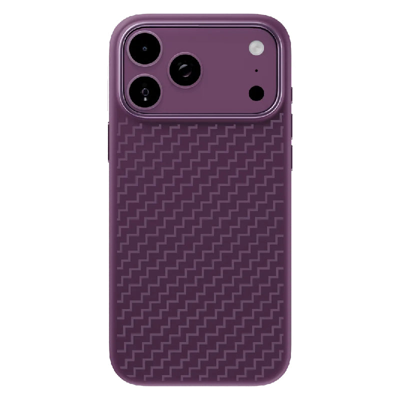 Levelo Fiora MagSafe Magnetic Silicone Case For Apple iPhone 18 Pro Max / Apple iPhone 17 Pro Max - Burgundy