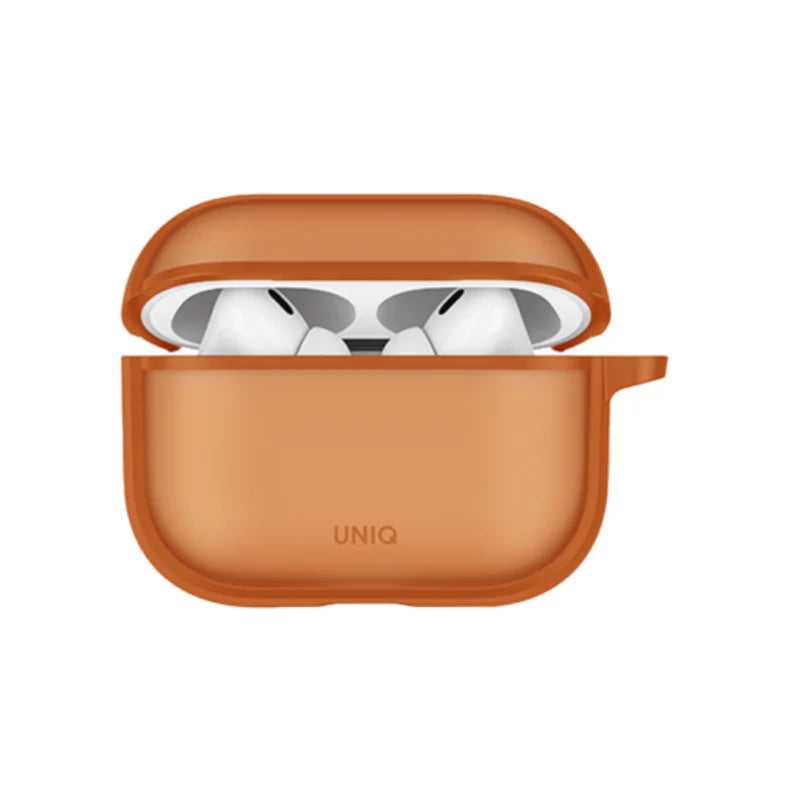 Bundle Offer - Apple AirPods Pro 3 with MagSafe Charging Case - Bluetooth / USB-C / White + UNIQ Verin Hanging Case - Apple AirPods Pro 3 / Sunset Ember
