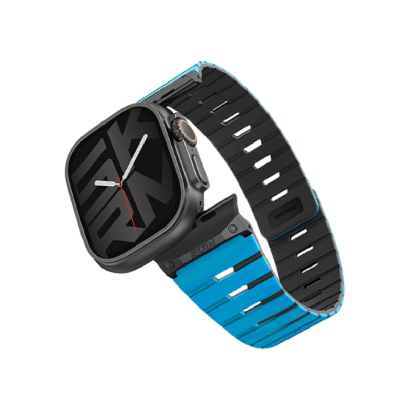 SKINARMA Gemini Magnetic Watch Strap - Apple Watch 44/45/46/49 mm / Blue Accessories > Smart Watches > Straps