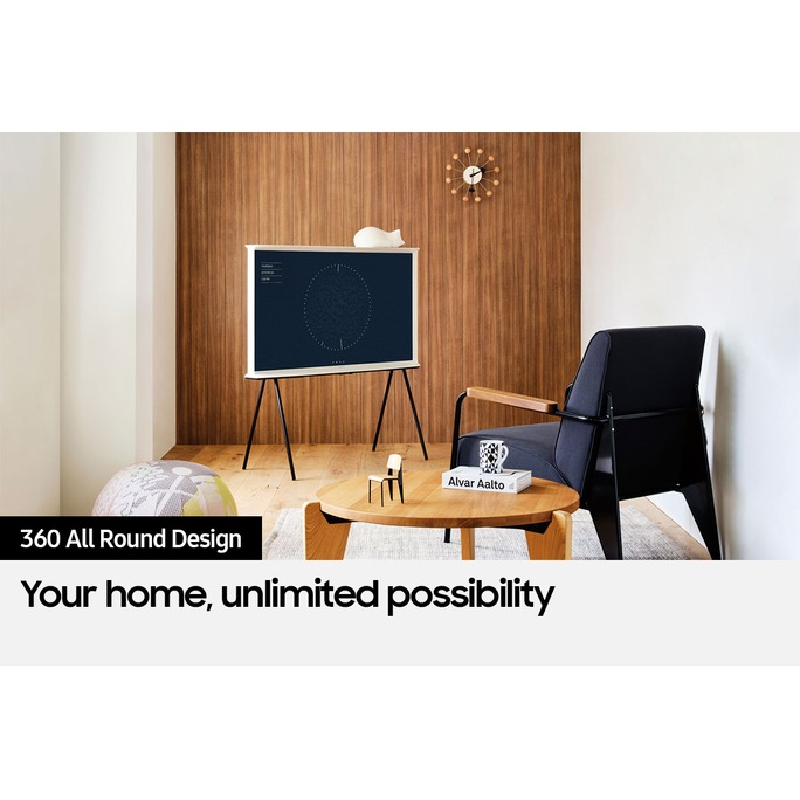 Samsung Serif QLED 4K Smart TV - 50" QLED / 50Hz / Wi-Fi / USB / HDMI - Smart TV