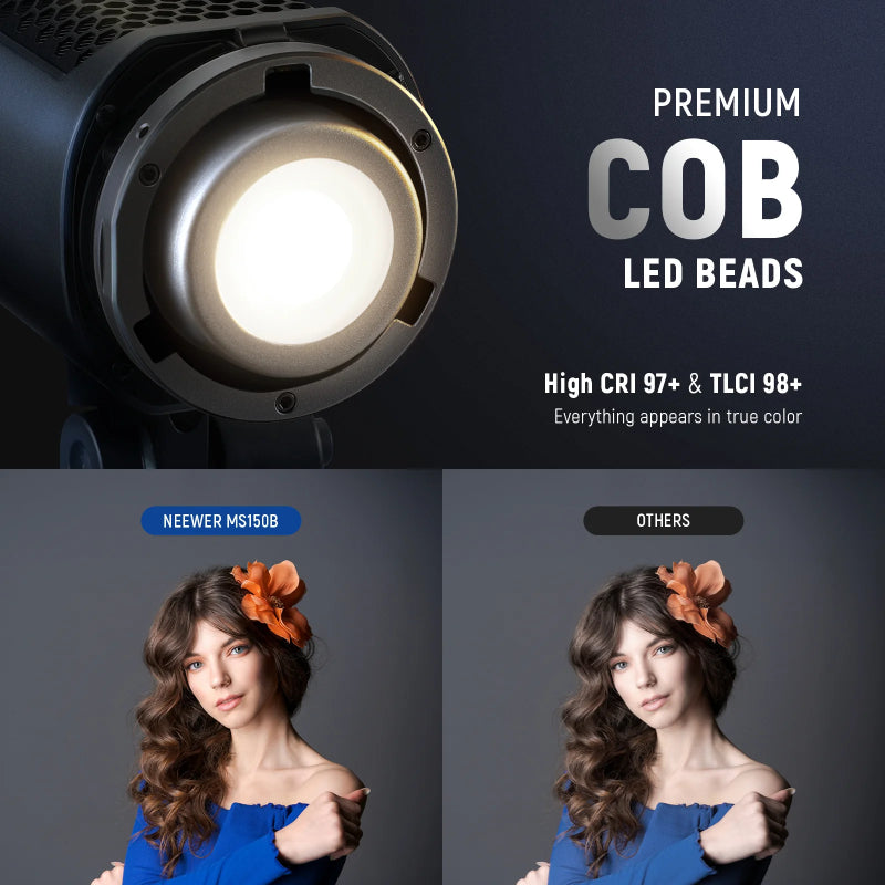 NEEWER MS150B Bi-Color LED Video Light - 130W