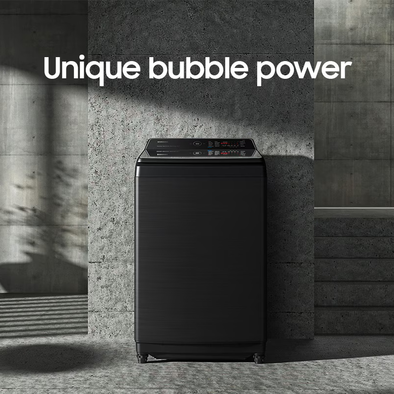 Samsung Washer - LED / 18 kg / 700 rpm / Black Caviar