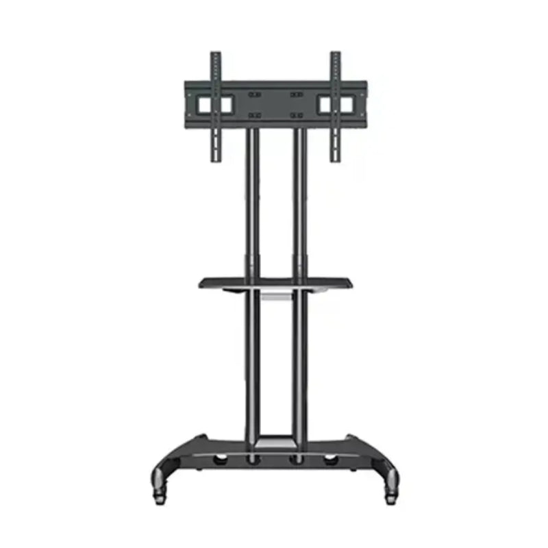 NORTH BAYOU Mobile TV Cart Stand with Wheels - 32” – 75” Screens
