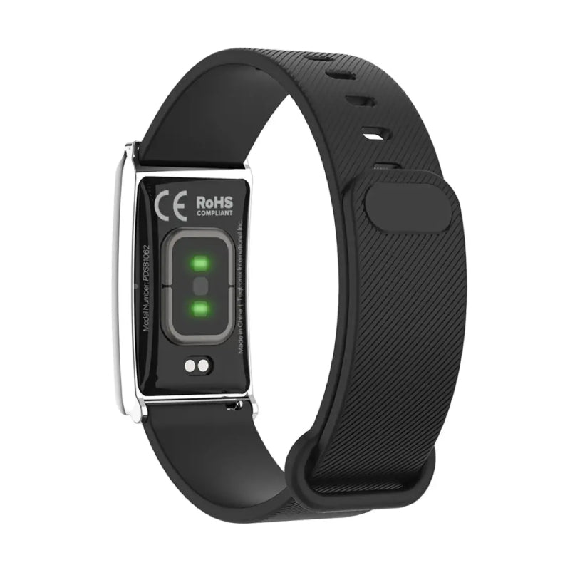 Porodo TrackFit Smart Fitness Bracelet - Bluetooth / 110mAh / Black