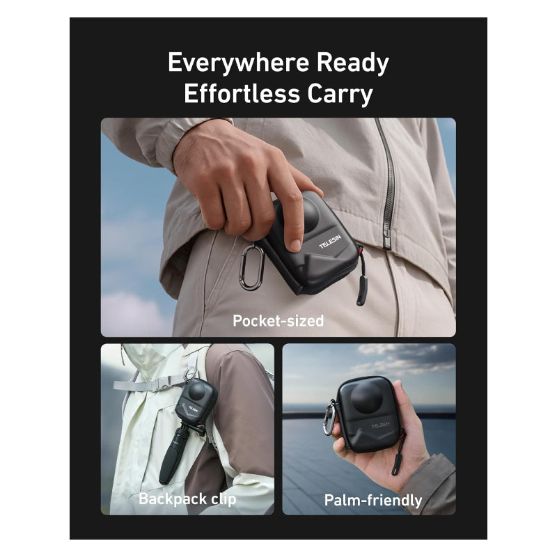 TELESIN Carrying Case for DJI Osmo 360 Camera