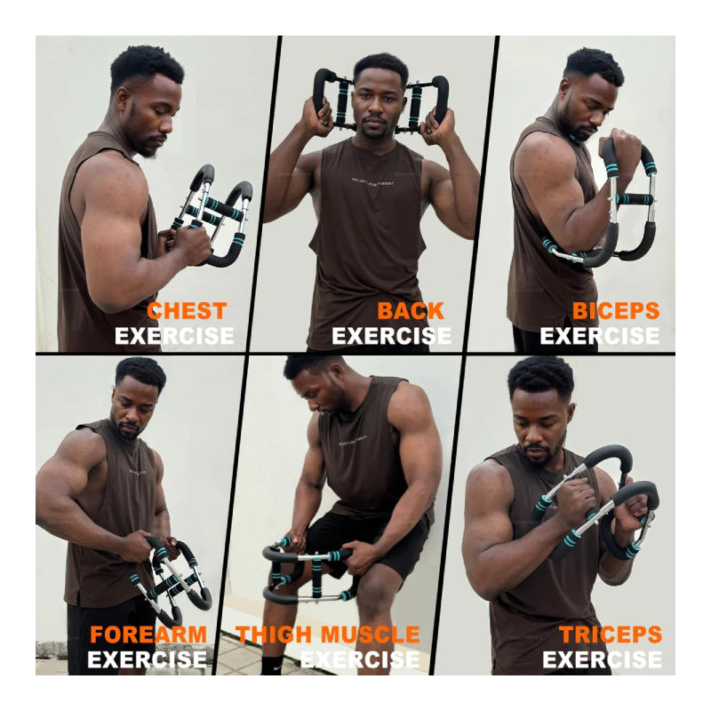 Black Bull Ultimate Twister Arm Trainer - Chest/Biceps/Triceps/Shoulders / Fitness Equipment
