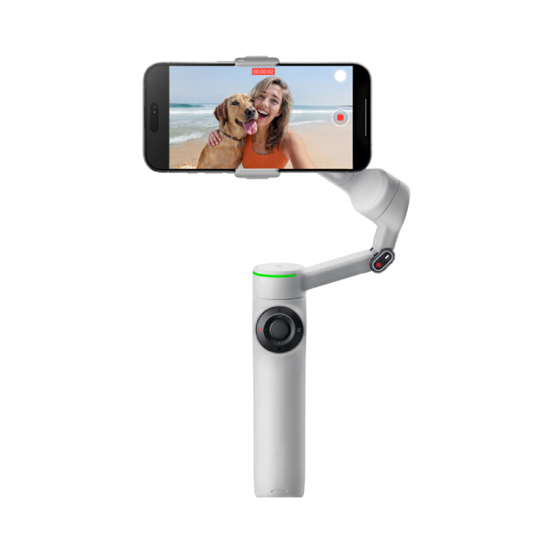 Insta360 Flow 2 Pro AI Tracker Bundle - Stone Grey