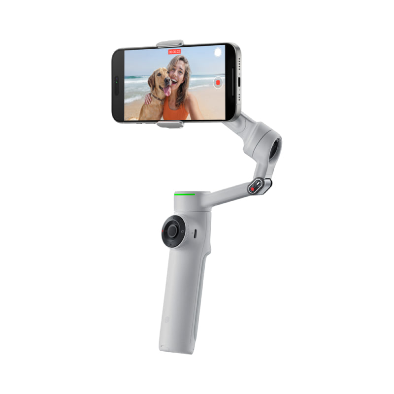 Insta360 Flow 2 Pro AI Tracker Bundle - Stone Grey