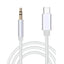 Earldom AUX76C USB-C to AUX Exchange Cable - 1 Meter / White