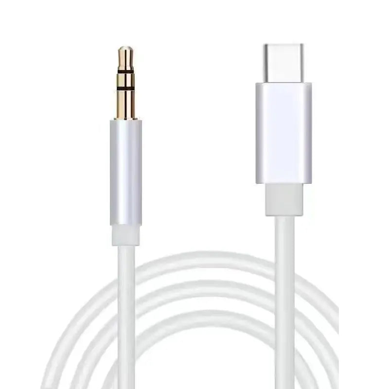 Earldom AUX76C USB-C to AUX Exchange Cable - 1 Meter / White