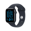 Apple Watch SE 3 with Sport Band - LTPO OLED / 44mm / Small/Medium / Bluetooth / Wi-Fi / Midnight Aluminium Case with Navy Blue Sport Band