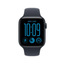 Apple Watch SE 3 with Sport Band - LTPO OLED / 44mm / Medium/Large / Bluetooth / Wi-Fi / Midnight Aluminium Case with Navy Blue Sport Band