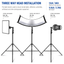 NEEWER ST-400AC 400cm Heavy Duty Air Cushioned Light Stand - Black