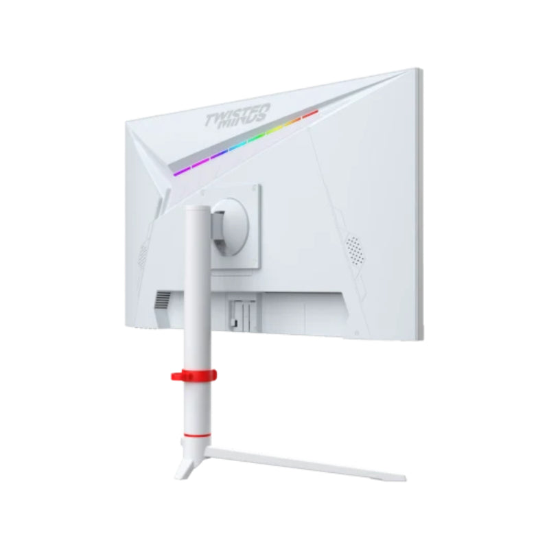 Twisted Minds Frost Series Gaming Monitor - 24" FHD / 180Hz / 0.5ms / HDMI / Display Port / Audio Out / White