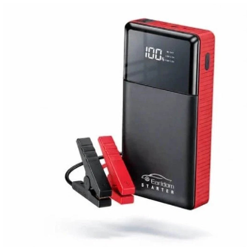 Earldom ET-JS01 Car Jump Starter & Power Bank - 10000mAh / USB-C / Black