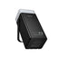 Hoco Power Bank with Built-In Cables and LED Light - 40000mAh /  65W / Black