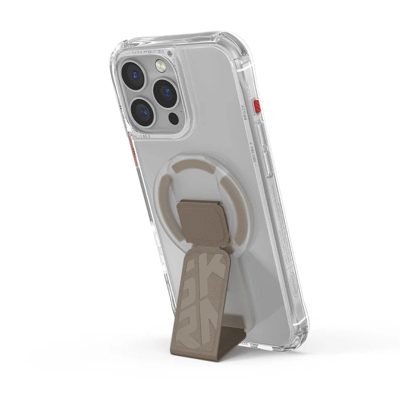 SKINARMA Arch XE Phaze Smart Magnetic Grip-Stand - Champagne Accessories > Mobiles & Tablets > Mobiles > Mobile Holder