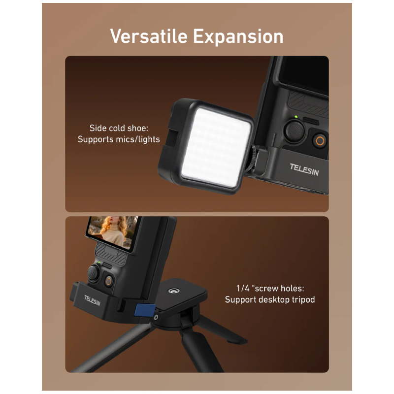 TELESIN Magnetic Mount Stand for Osmo Pocket 4/3
