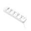 LDNIO SC4408C 4 AC Outlets Universal Power Strip - USB-A / USB-C / White