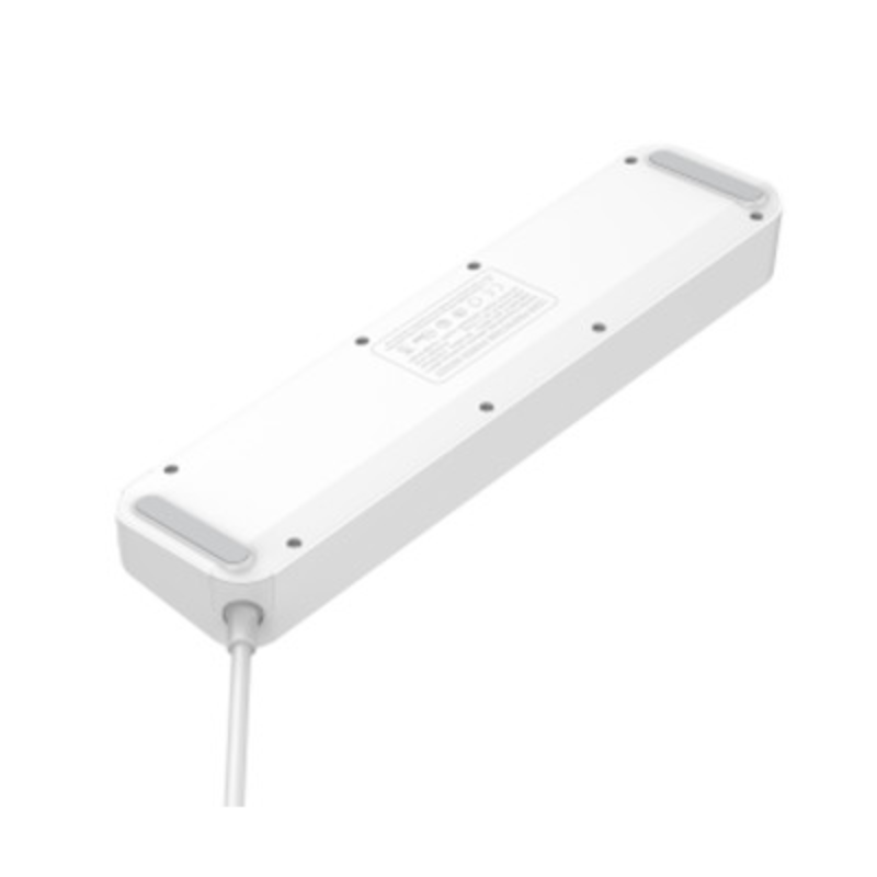 LDNIO SC4408C 4 AC Outlets Universal Power Strip - USB-A / USB-C / White