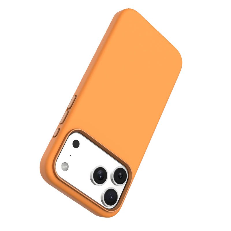 Levelo Iris MagSafe Liquid Silicone Case For Apple iPhone 17 Pro Max - Orange Accessories > Mobiles & Tablets > Mobiles