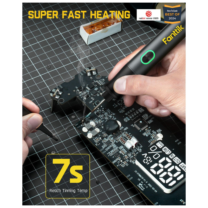 Fanttik NEX T1 Max Soldering Iron Kit - Black