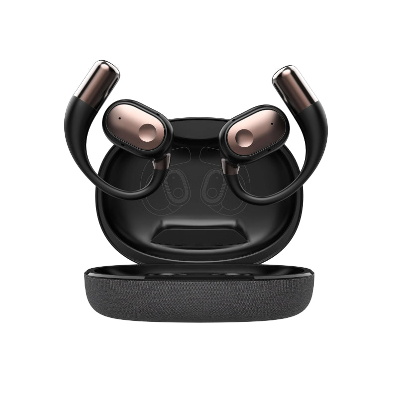 LDNIO T11 Wireless Stereo Earbuds - Over-Ear / Bluetooth / Black
