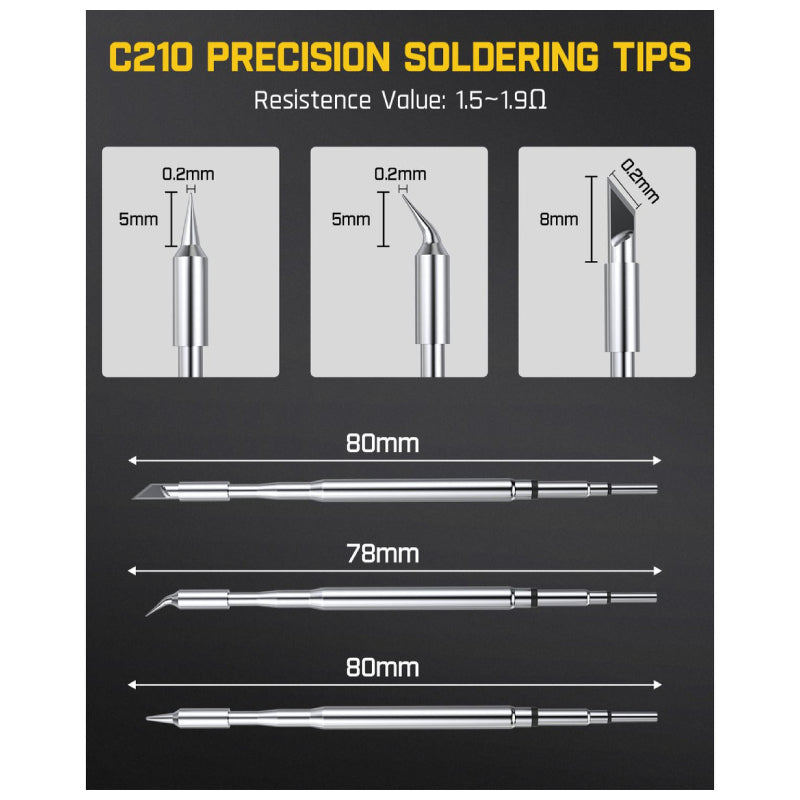 Fanttik NEX T1 Max Soldering Iron Kit - Black